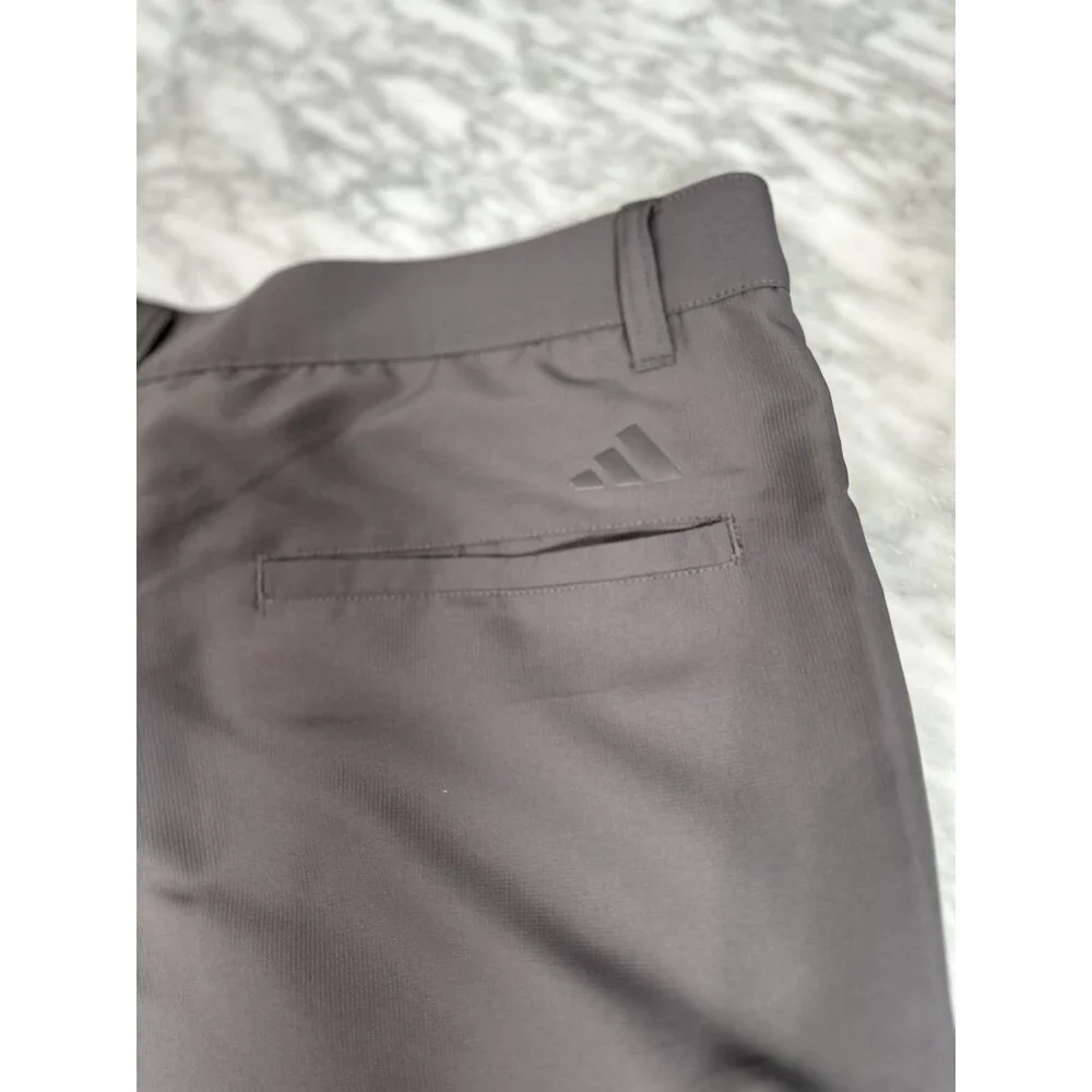 Adidas Ultimate 365 Golf woven Shorts Men's 38 Brown 8” Performance Stretch